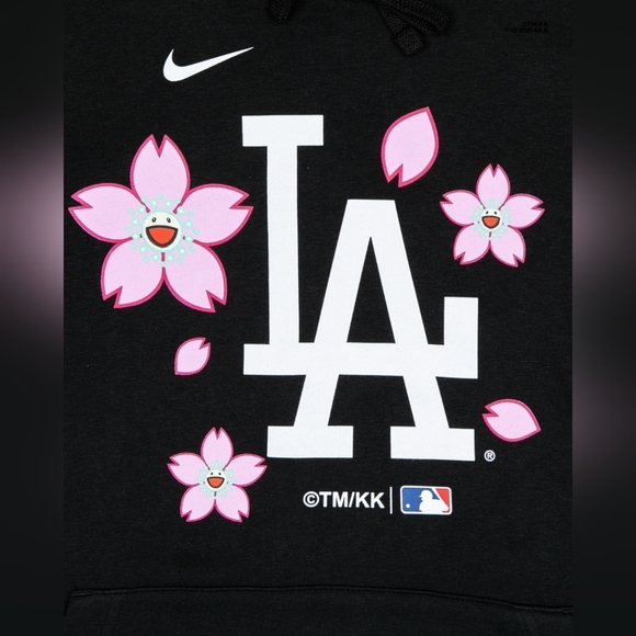 Nike x Takashi Murakami x MLB Dodgers Hoodie Black – New w/ Tags (Large) - Picture 6 of 7